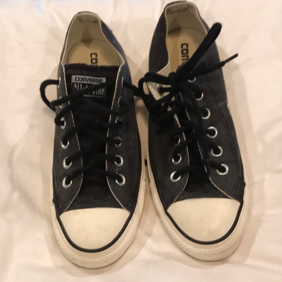 vintage black converse